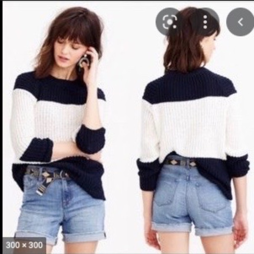 J. Crew High Waisted Denim Shorts